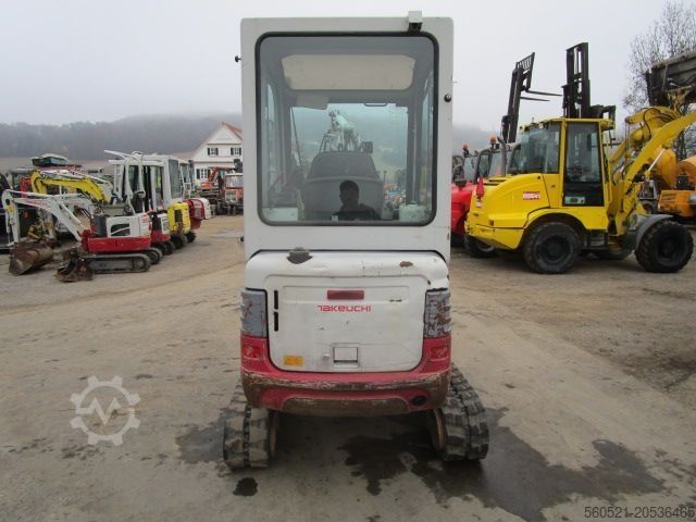 Mini excavators Takeuchi TB 219 Powertilt + hydraul. Schnellwechsler + 3 Lö