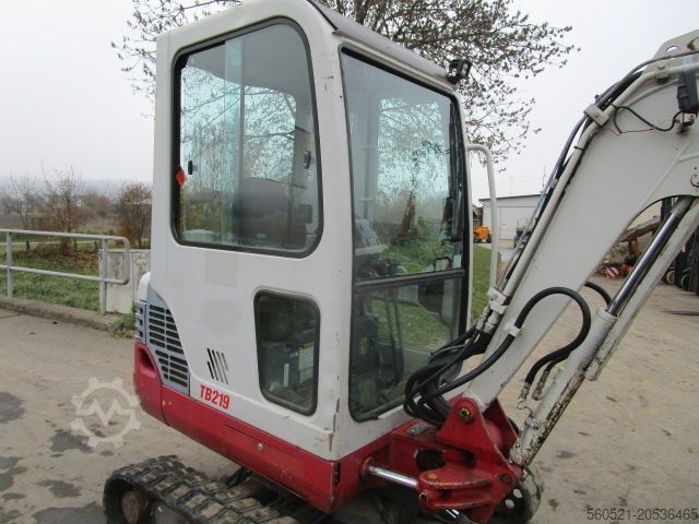 Mini excavators Takeuchi TB 219 Powertilt + hydraul. Schnellwechsler + 3 Lö
