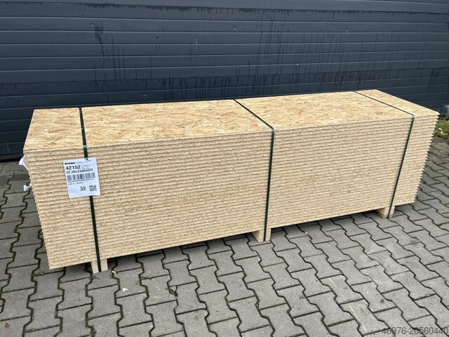 Plăci de montaj din lemn, plăci din lemn pentru pardoseală OSB Platten 22 mm II. Wahl 2.500 x 625 mm I 50 m²