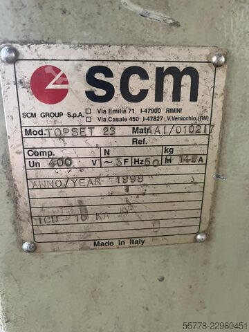 Vormimismasin SCM TOPSET 23 1998