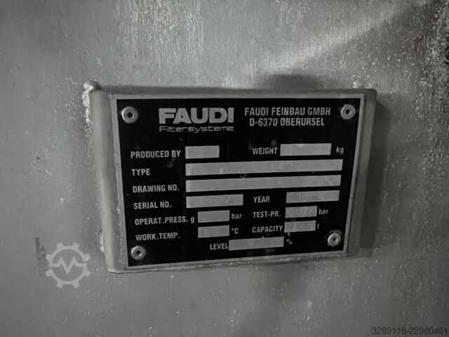 Sistema de filtrado FAUDI FB A/VA 4,5/1500