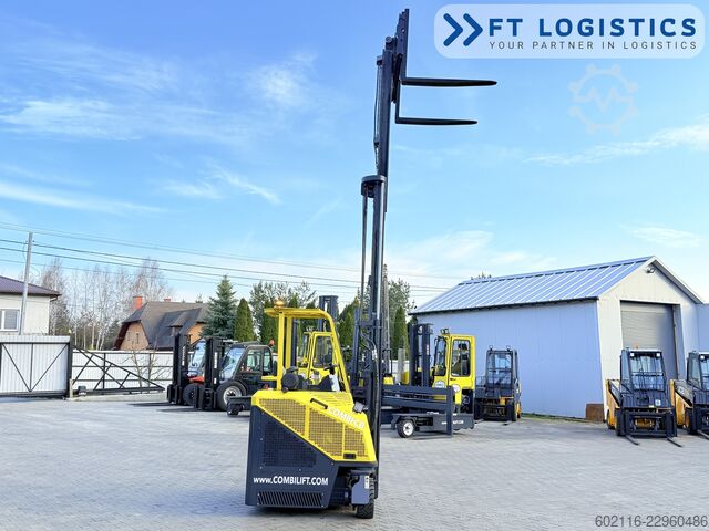 čtyřcestný vysokozdvižný vozík Combilift CB3000 GAS TRIPLEX 4900 FREE-LIFT