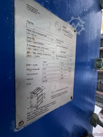 Intercambiador de calor JNC S21 DG16