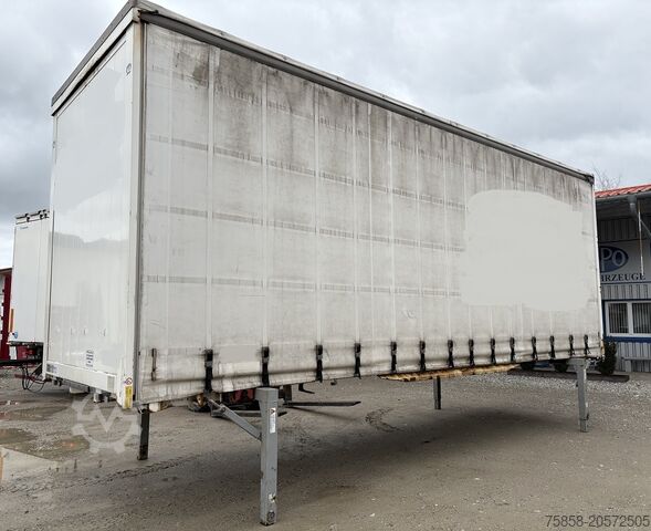 Gövdeyi platform ve branda ile değiştirin Krone Jumbo 3m Innenhöhe Hubdach Edscha