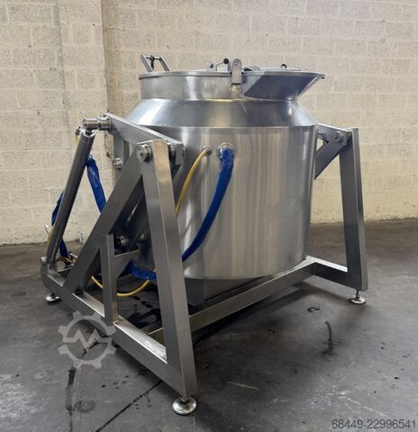 Katel Pengacau Koch, Jenis KRWK 500 Spako Verticale kook-roerketel met schraapwerk