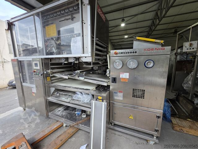 Konig Bon lini produksi roti Konig konig rex claasic 2 with eco twin800