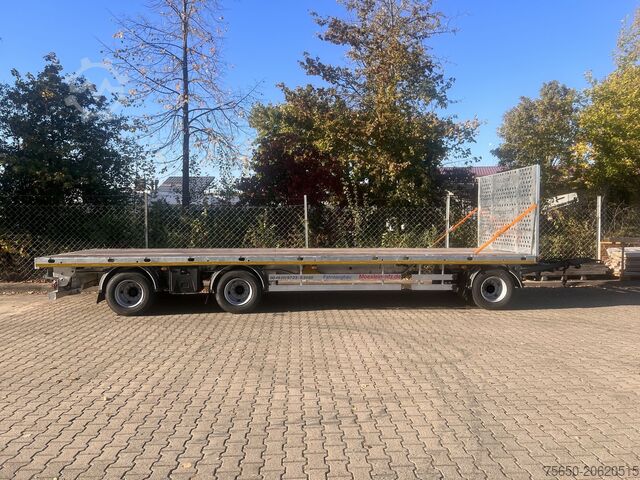 Open trailer Möslein T 3 Plato 10 m 3 Achs Jumbo- Plato- Anhänger 10 m, Mega