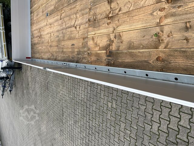 Rơ moóc mở Möslein THT 11- G 6,2 Tandem Pritsche- Tieflader mit Rungentaschen