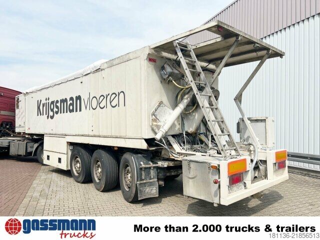 Oplegger  KWB, P-393-STI-R-1, 2x Lenkachse,