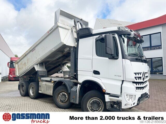 Speciale doeleinden vrachtwagen Mercedes-Benz Arocs 3253 K 8x4/4, Retarder, Stahlmulde ca.