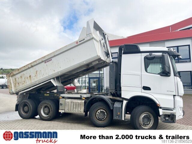 Speciale doeleinden vrachtwagen Mercedes-Benz Arocs 3253 K 8x4/4, Retarder, Stahlmulde ca.