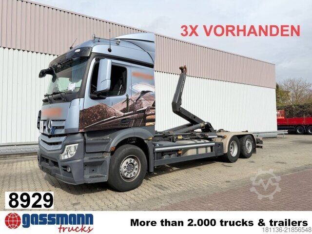 Kroghejselastbil Mercedes-Benz Actros 2548 L 6x2, Liftachse, Retarder, Navi,