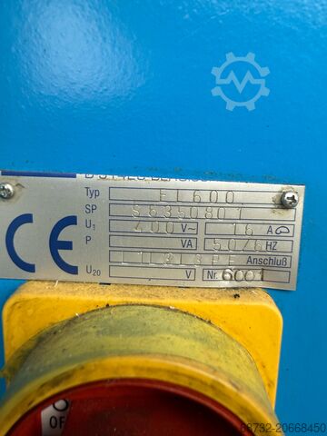 Einscheiben-Plan-Läppmaschine joke EL 600