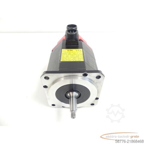  Fanuc A06B-0123-B077 AC Servo Motor SN: C988C4213 mit Pulsecoder