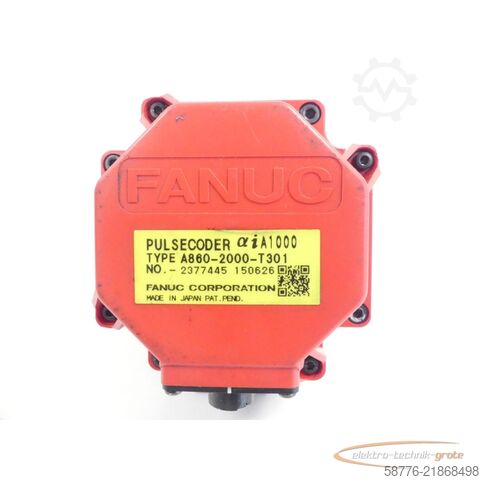  Fanuc A06B-0218-B100 AC Servo Motor SN: C157F2B53 + Pulsecoder A860-2000-T301