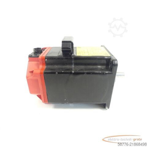  Fanuc A06B-0218-B100 AC Servo Motor SN: C157F2B53 + Pulsecoder A860-2000-T301