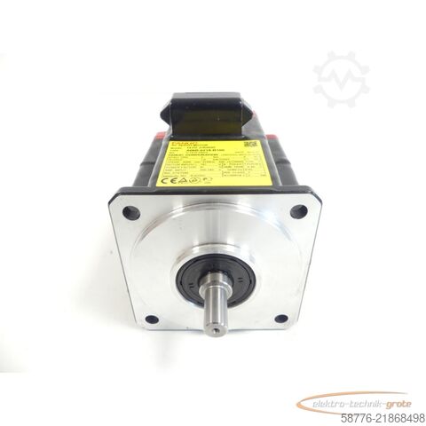  Fanuc A06B-0218-B100 AC Servo Motor SN: C157F2B53 + Pulsecoder A860-2000-T301