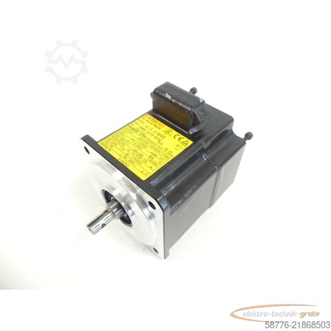  Fanuc A06B-0218-B200 AC Servo Motor SN: C061F1951 ohne Pulsecoder