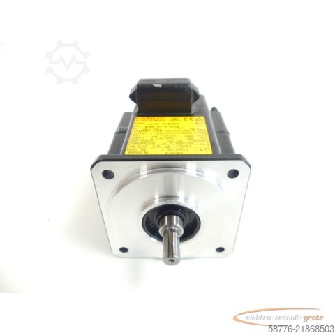  Fanuc A06B-0218-B200 AC Servo Motor SN: C061F1951 ohne Pulsecoder