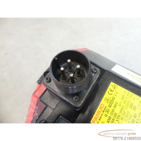  Fanuc A06B-0269-B400 SN: C03XA1389 mit A860-2000-T301 Pulsecoder