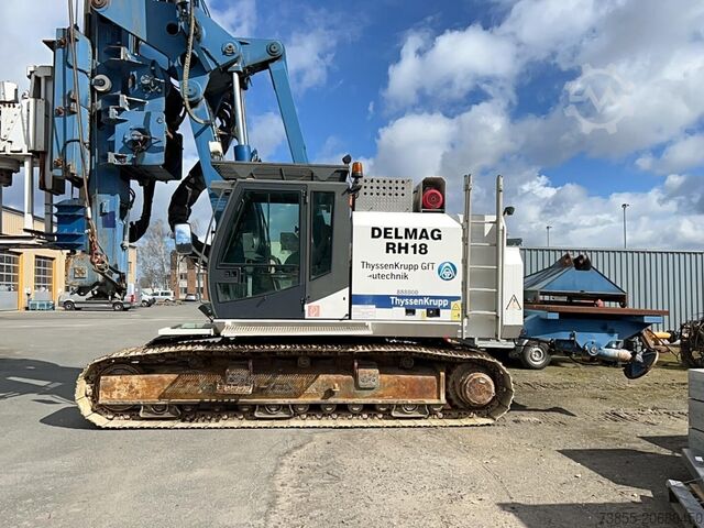 Equipo de perforación Delmag SR 25 BT / RH 18 on Sennebogen SR25 with ABI MDBA 3500 Soil Improvement Rig