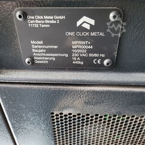 One Click Metal OCM 3D-metallskrivare One Click Metal MPRINT+
