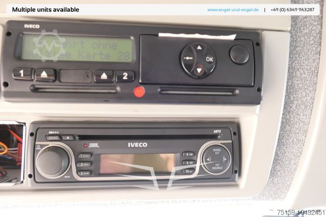 Flokkbíll iveco EuroCargo ML 75 E 16 P LBW LUFT AUTOMATIK COC EURO-5 Koffer-Innenlänge 5,5m