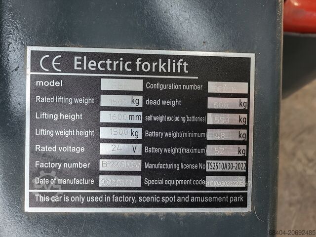 รถลากพาเลทไฟฟ้า