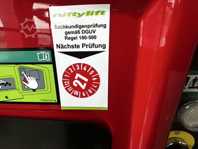 Selbstfahrende Arbeitsbühne Niftylift HR17NE