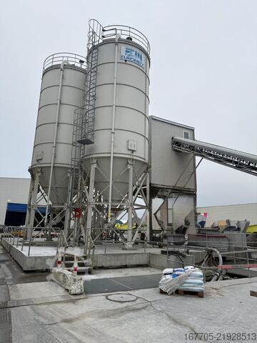 Planta mezcladora de hormigón estacionaria EUROMECC Euro5 Mix Wet