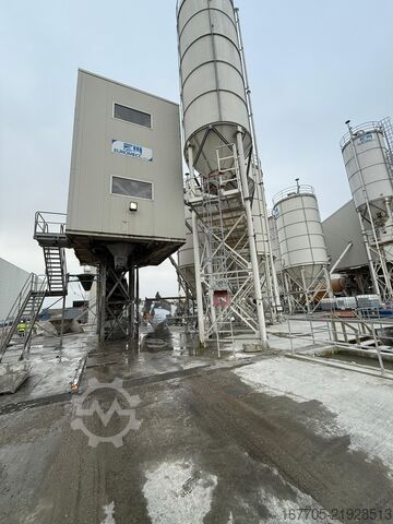 Planta mezcladora de hormigón estacionaria EUROMECC Euro5 Mix Wet