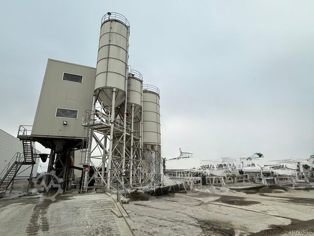 Planta mezcladora de hormigón estacionaria EUROMECC Euro5 Mix Wet