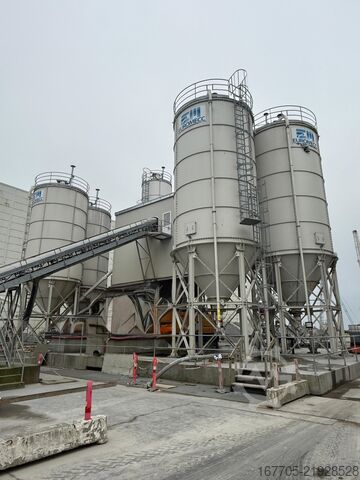 Planta mezcladora de hormigón estacionaria EUROMECC Euro5 MAX Wet