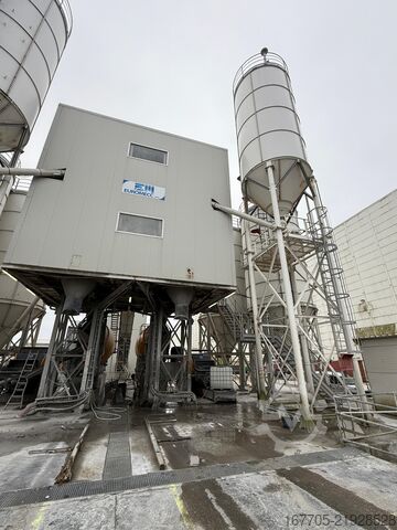 Planta mezcladora de hormigón estacionaria EUROMECC Euro5 MAX Wet