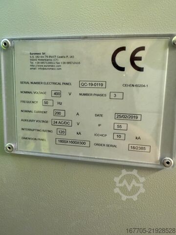 Planta mezcladora de hormigón estacionaria EUROMECC Euro5 MAX Wet