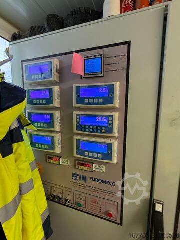 Planta mezcladora de hormigón estacionaria EUROMECC Euro5 MAX Wet