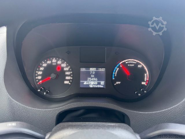 Skåpbil MERCEDES-BENZ eSprinter 312 DHL Regal KEP-Ausbau