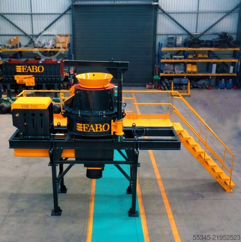 Slagkross FABO VSI CRUSHER VSI 700 VERTICAL SHAFT IMPACT CRUSHER