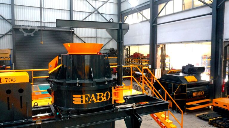 Slagkross FABO VSI CRUSHER VSI 700 VERTICAL SHAFT IMPACT CRUSHER