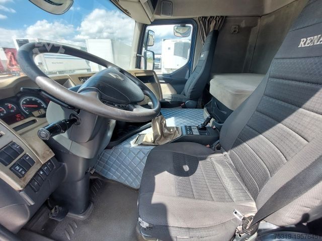 फ्लैटबेड ट्रक RENAULT Premium DXI R450.26 HR Palfinger PK 15.500