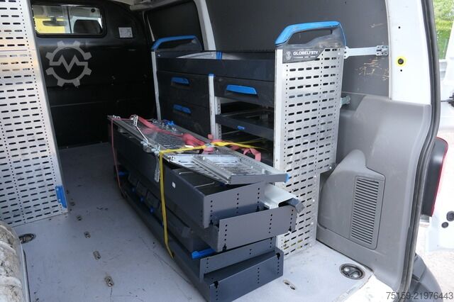 Panel van Volkswagen T6.1 Transporter 2.0 TDI 4Motion Hochdach Lang Klima Flügeltür Standheizung Regaleinbau