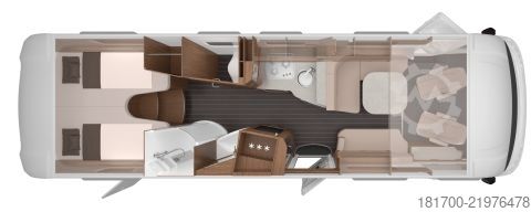 Integrovaný karavan Knaus Sun I 900 LEG *2024*180*Autom*5.500kg*