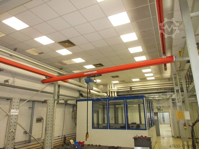 Kraanoverkapping Kraan Binnenkraan Kraanbaan Demag Kranbahn KBK2 500KG 8x5,5m Zubehör Demag KBK 2 II KBK2 500Kg + Kettenzug