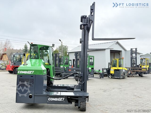 Karrocë pirunësh me katër drejtime Combilift C4500 WIDE FORK POSITIONER DIESEL DUPLEX