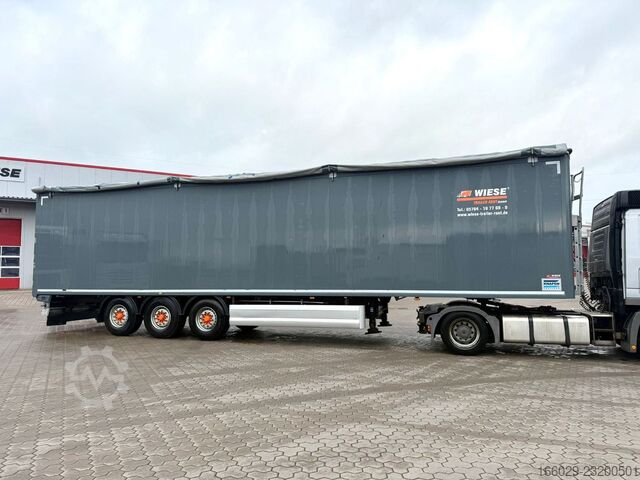Sơ mi rơ moóc sàn di động KNAPEN K100 Schubboden 92m³ 10mm Boden