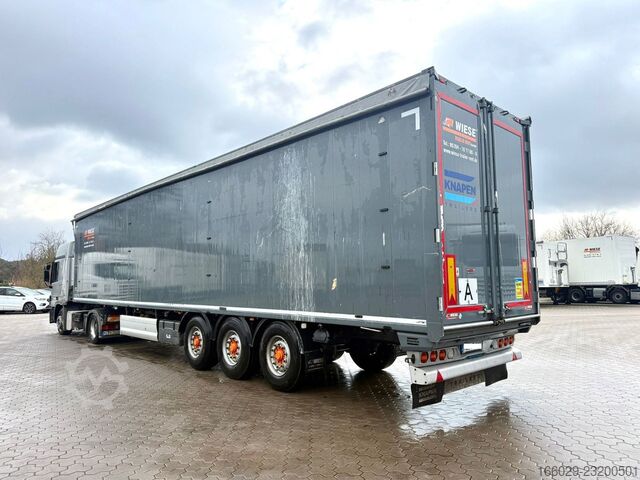 Sơ mi rơ moóc sàn di động KNAPEN K100 Schubboden 92m³ 10mm Boden