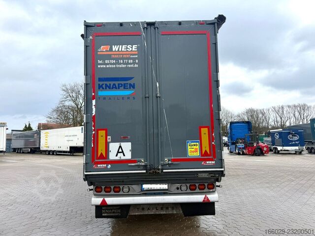 Sơ mi rơ moóc sàn di động KNAPEN K100 Schubboden 92m³ 10mm Boden