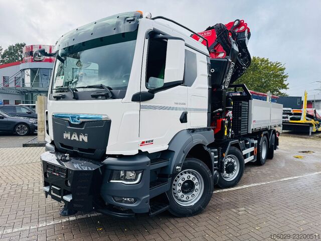 Xe tải hạng nặng MAN TGS 35.520 8x2 Hydrodrive 8x4, Fassi F805 techno