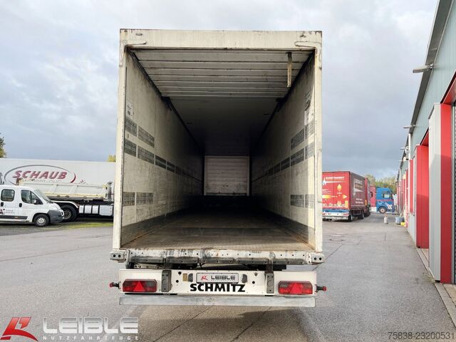 Напівпричіп-фургон SCHMITZ CARGOBULL SKO18/2 Achs-Koffer*Reifen 60-70%*Rolltor*