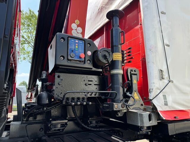 شاحنة رافعة MAN TGX 26.480 XXL 6X2 HMF 2620 CRANE + BDF BODY + ...